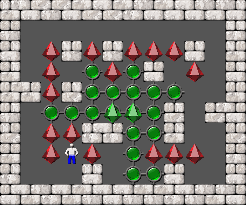 Sokoban Compact Catalysts level 93